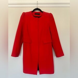Zara Classic Fitted Dress Coat
